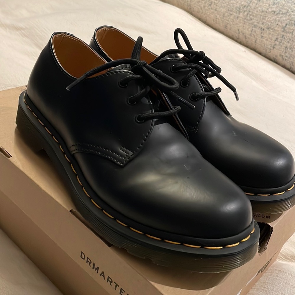 Practically brand new- work once Doc Martens, Oxford style.